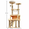 Multi-Level Cat Tree with Space Pod and Scratching Post