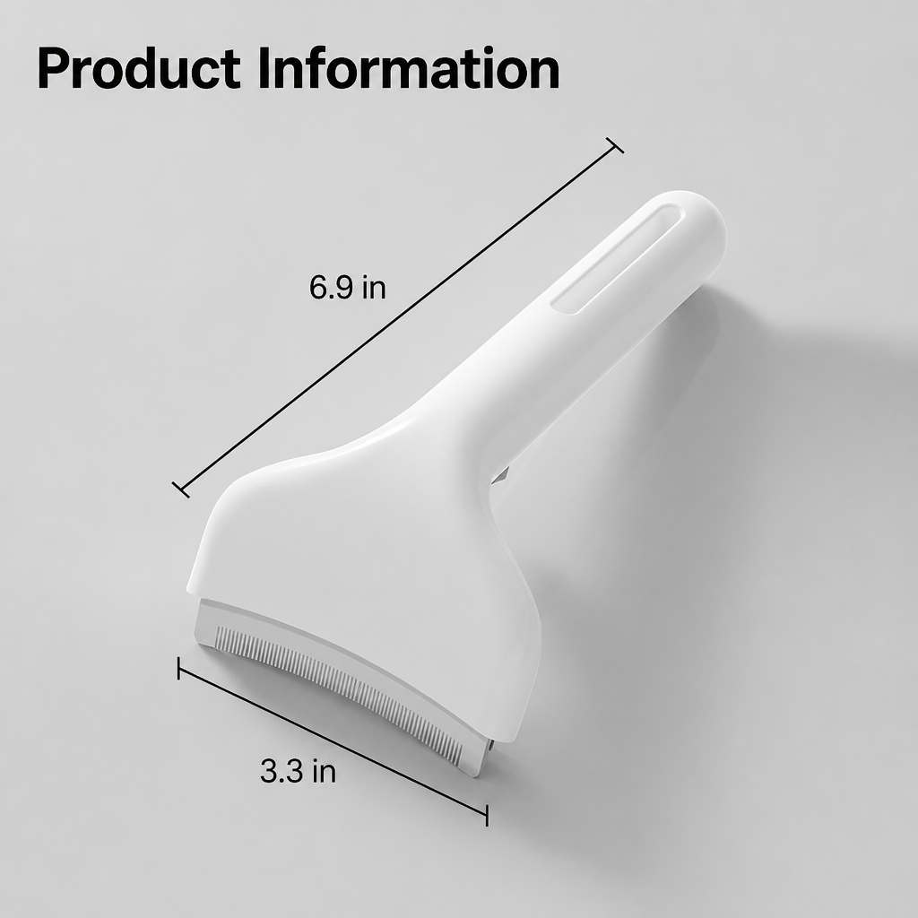 Curved-Tooth Thinning Comb for Cats & Dogs
