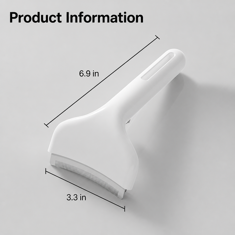 Curved-Tooth Thinning Comb for Cats & Dogs