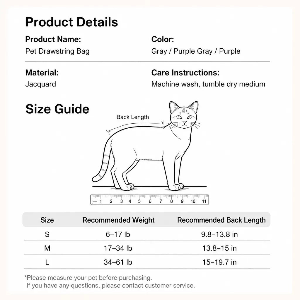 Cat Grooming Restraint Wrap for Nail Trimming