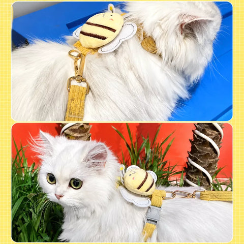 H-Style Harness and Leash Set for Kittens