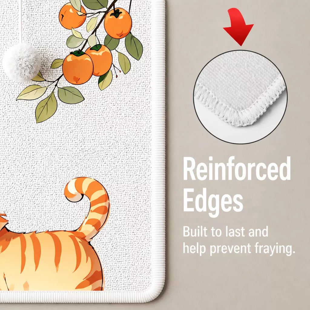 Vertical Adhesive Wall-Mounted Cat Scratcher