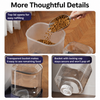 Non-Electric Pet Water Dispenser with Integrated Bowl
