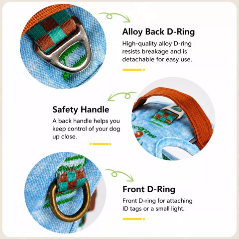 Pet Vest Harness for Small to Medium Dogs