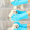 Thickened Pet Bathing Gloves, Extra Large - p-00356
