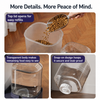 Non-Electric Pet Water Dispenser with Integrated Bowl