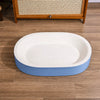 Oval Corrugated Cardboard Cat Scratcher Bed