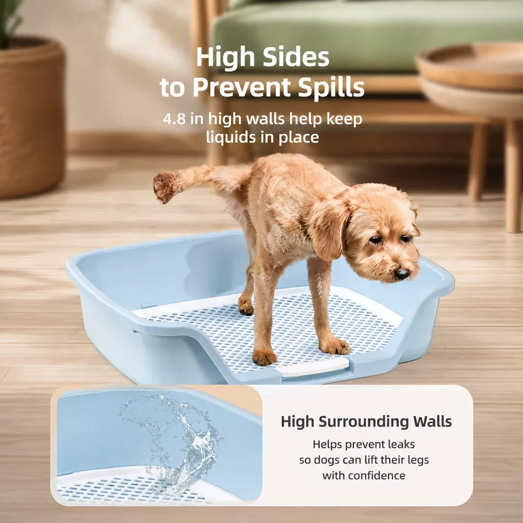 Elevated Mesh Dog Potty Tray