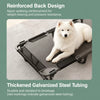 Foldable Elevated Dog Bed with Breathable Mesh