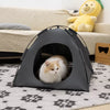 Portable Enclosed Pet Tent Bed for Cats and Small Dogs