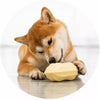 Peanut-Shaped Squeaky Dog Toy for Small and Large Breeds