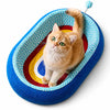 Deep-Profile Cat Scratcher Bed for Scratching and Lounging