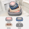 Thick Winter Pet Bed with Removable, Washable Cover