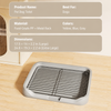Elevated Dog Potty Tray with Steel Frame