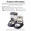 Non-Electric Pet Water Dispenser with Integrated Bowl