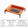 Elevated Faux Leather Pet Bed - p-00149