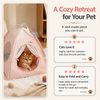 Striped Tent Bed for Cats and Dogs - p-00707