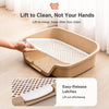 Elevated Mesh Dog Potty Tray