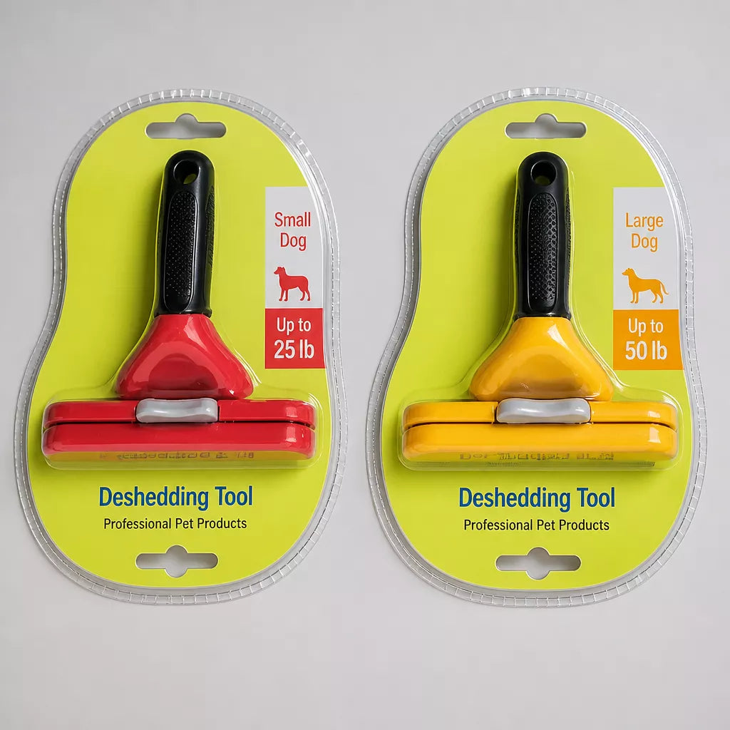 Flea and Deshedding Comb for Cats and Dogs