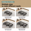 Foldable Elevated Dog Bed with Breathable Mesh