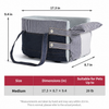 Canvas Pet Car Seat for Small Dogs & Cats - p-00262