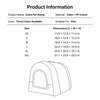 Enclosed Pet Bed House with Removable, Washable Design