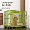 Indoor Iron Dog Crate with Tray for Small Dogs