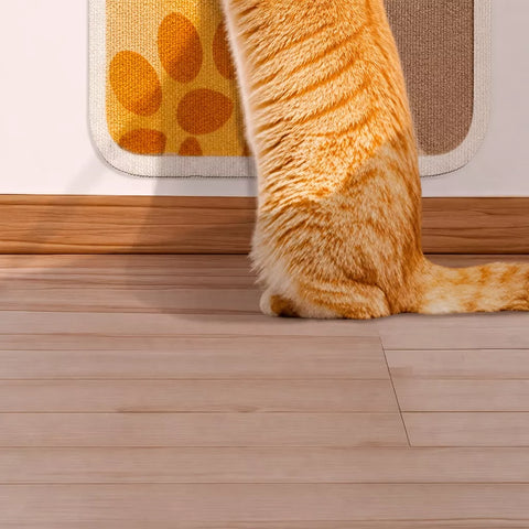 Self-Adhesive Wall-Mounted Felt Cat Scratcher