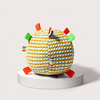4.7-Inch Squeaky Plush Rolling Ball Toy for Dogs