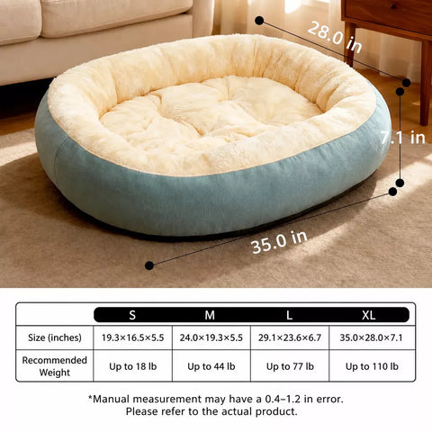 Cushioned All-Season Cat & Dog Bed