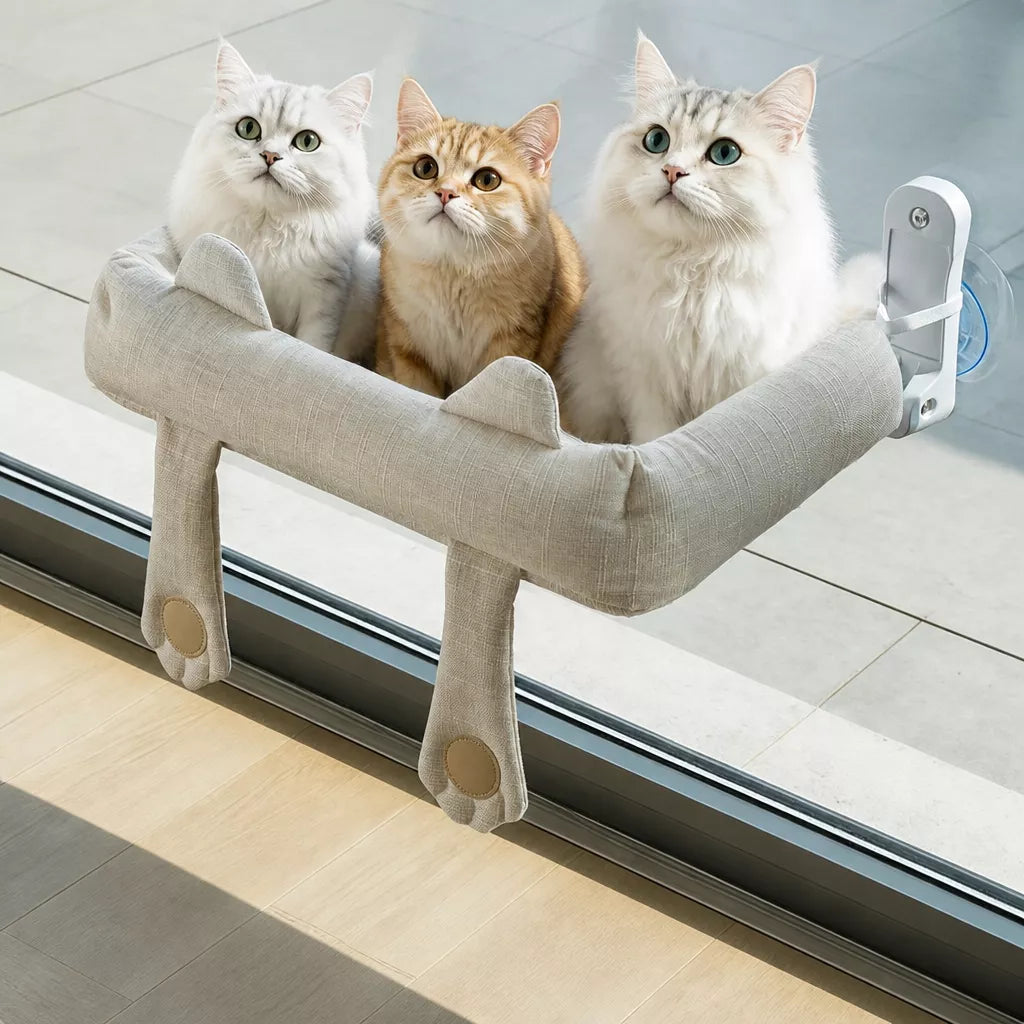 Cat Window Hammock with Suction Cups