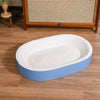 Oval Corrugated Cardboard Cat Scratcher Bed