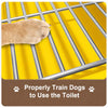 Dog Potty Training Tray with Grate