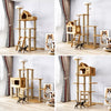 Cat Tree with Scratching Posts and a Hideaway