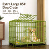 Indoor Iron Dog Crate with Tray for Small Dogs