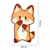 Wall-Mounted Self-Adhesive Cat Scratcher for Vertical Scratching