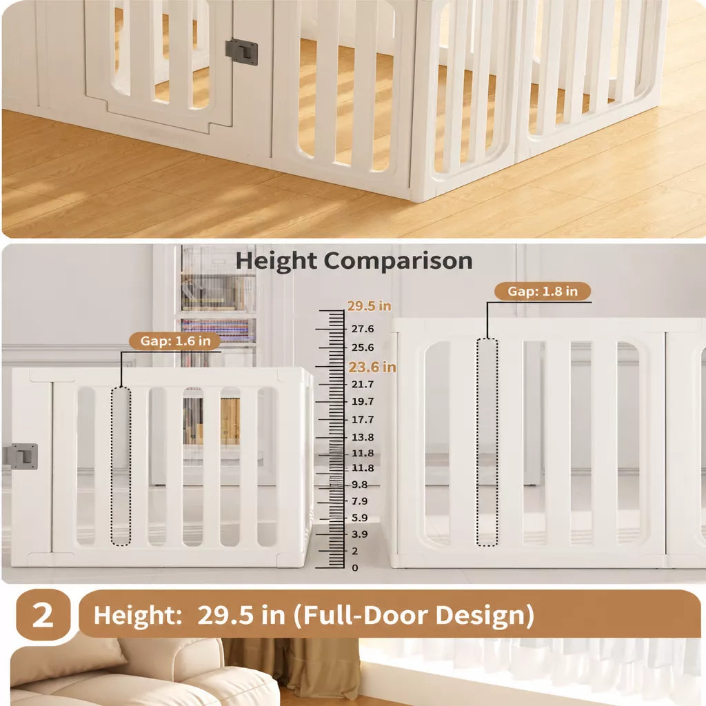 Indoor Resin Pet Playpen
