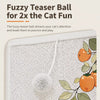 Wall-Mounted Cat Scratcher with Braided Cotton Rope