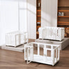 Movable Indoor Dog Playpen with Door