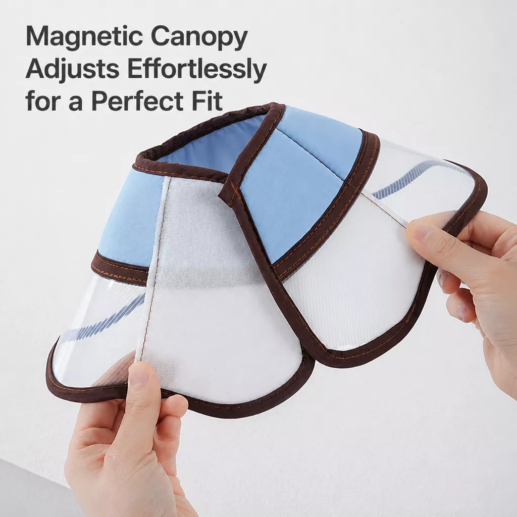 Soft Nylon Recovery Cone for Dogs