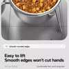 Elevated Stainless Steel Pet Bowl Stand