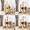 Cat Tree with Scratching Posts and a Hideaway
