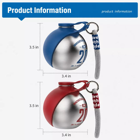 Portable Stainless Steel Pet Water Bottle