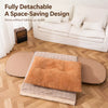 Enclosed Pet Bed for Cats and Dogs with Removable Cover
