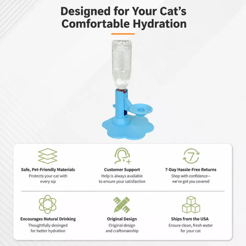 Adjustable Cat Water Fountain
