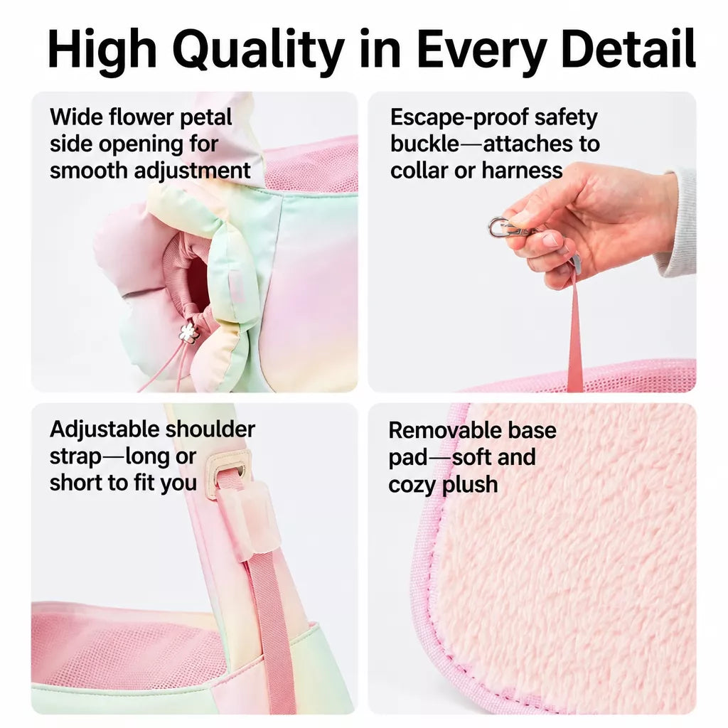 Nylon Pet Carrier Bags for Cats and Dogs