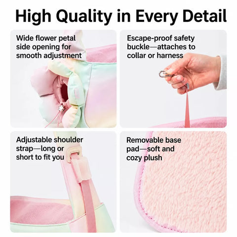 Nylon Pet Carrier Bags for Cats and Dogs