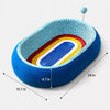 Deep-Profile Cat Scratcher Bed for Scratching and Lounging