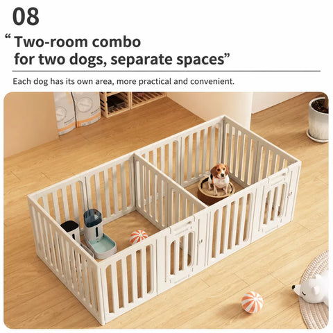 Indoor Resin Pet Playpen