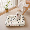Cotton-Linen Pet Bed Mat for Small Dogs and Rabbits